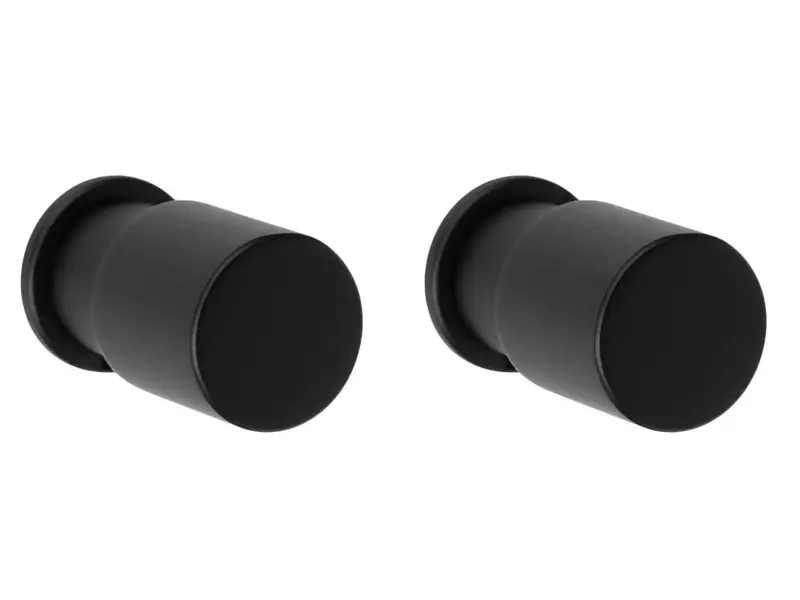 Handdoekhaak Mat zwart One Piet Boon PB25 Set van 2 haken, 25mm